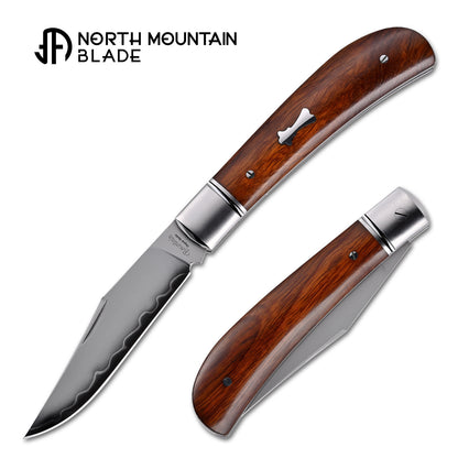 2531-WD Thin Classic Lanny Gentleman Pocket Knife Desert Ironwood Handle