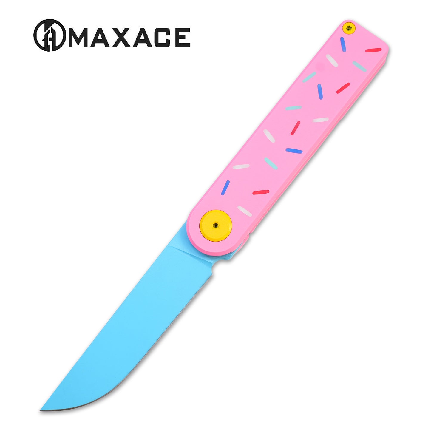 MAXACE NEBULA Titanium handle Donut Cerakote Ceramic Coatings