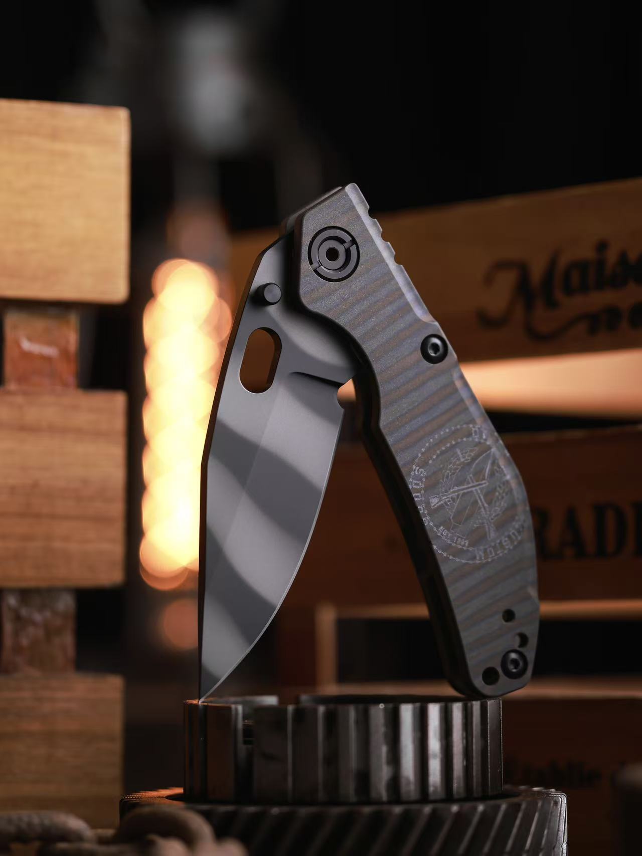 Tiger Stripe – BBNM NorthMountainBlade 2521 Bowie