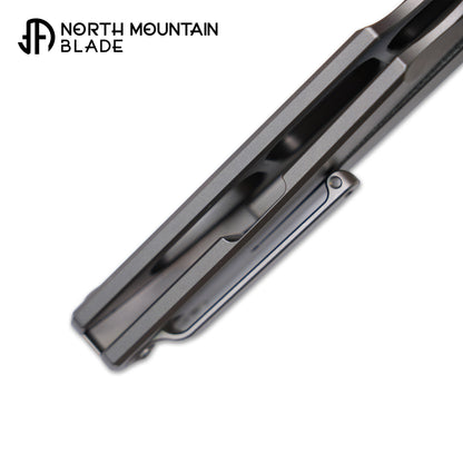 Element, M390 blade, Titanium handle, titanium clip,