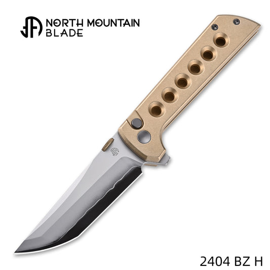 2404-BZ-H and Plates Aluminum bronze Tanto CNC Exclusive SLD-Magic