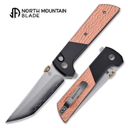 2407-CUHM Aluminum alloy frame Hammered copper handle