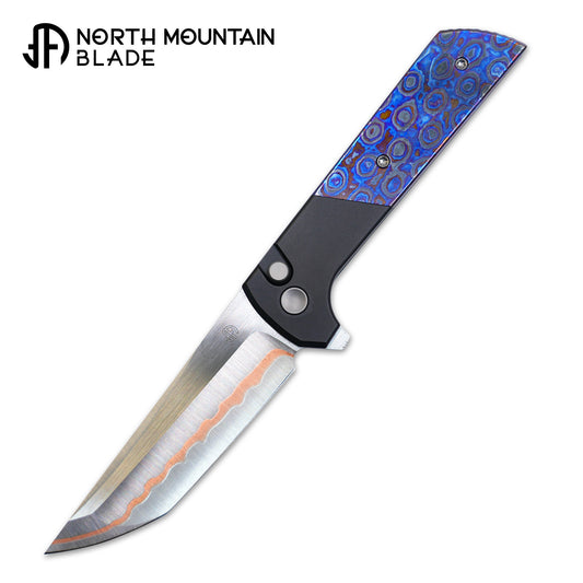 Chop 2407 Zirconium Alloy Titanium Alloy Damascus