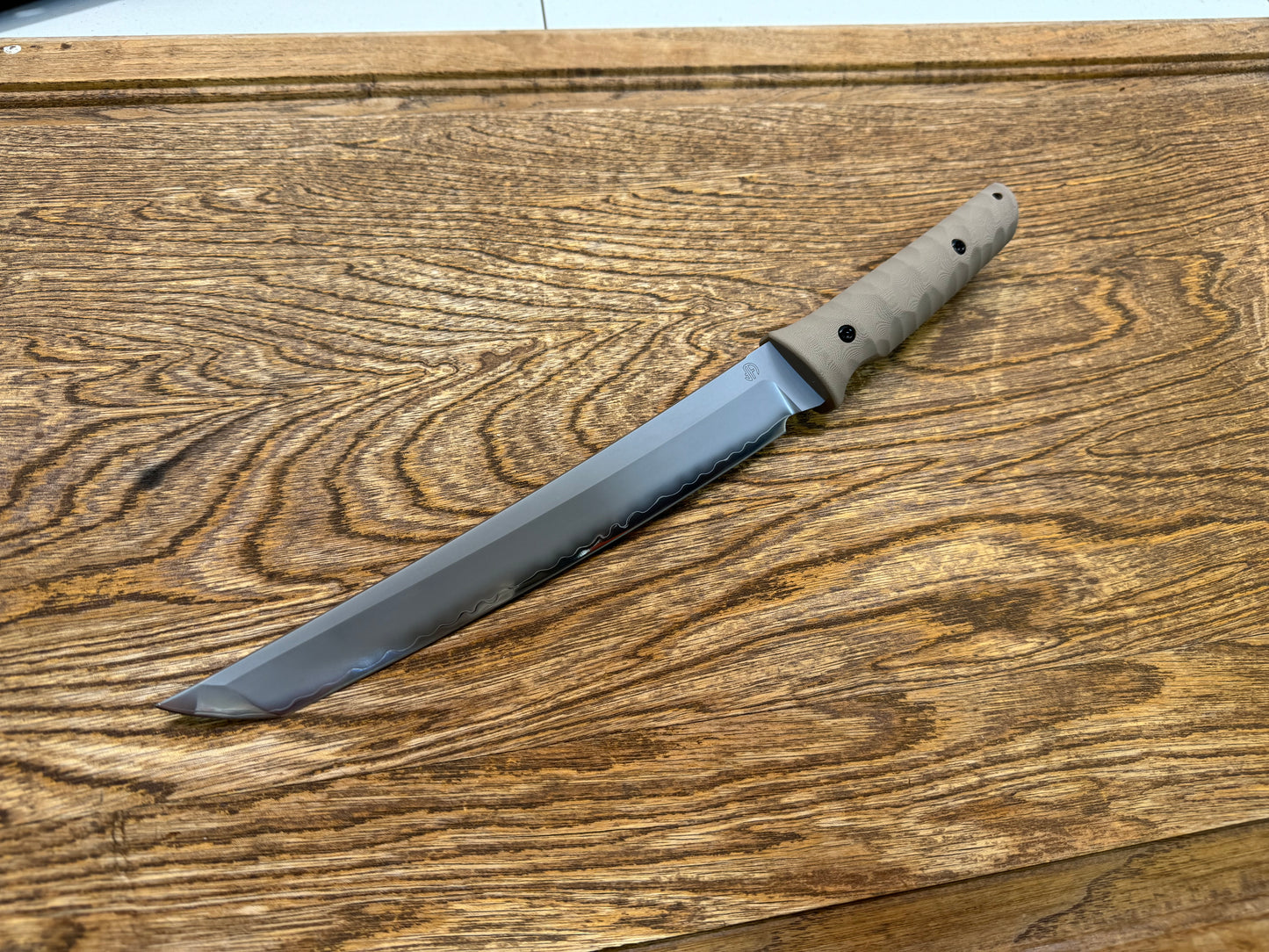 The Chop Plus 15inch Classic Japan Tanto tactical knife SLD-Magic desert G10