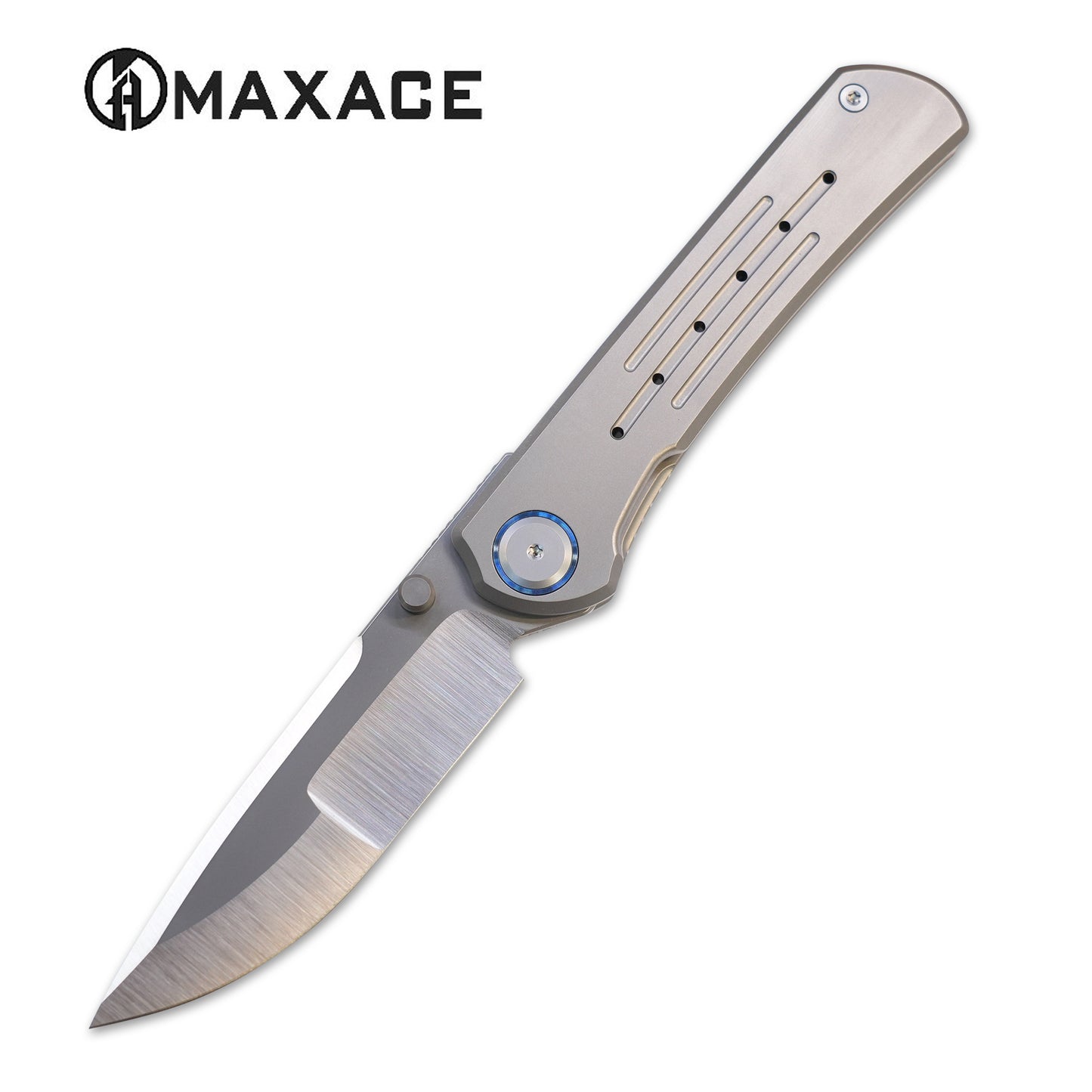 MAXACE knife PEREGRINE II M390 Titanium handle