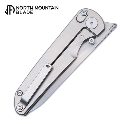 Element, M390 blade, Titanium handle, titanium clip,