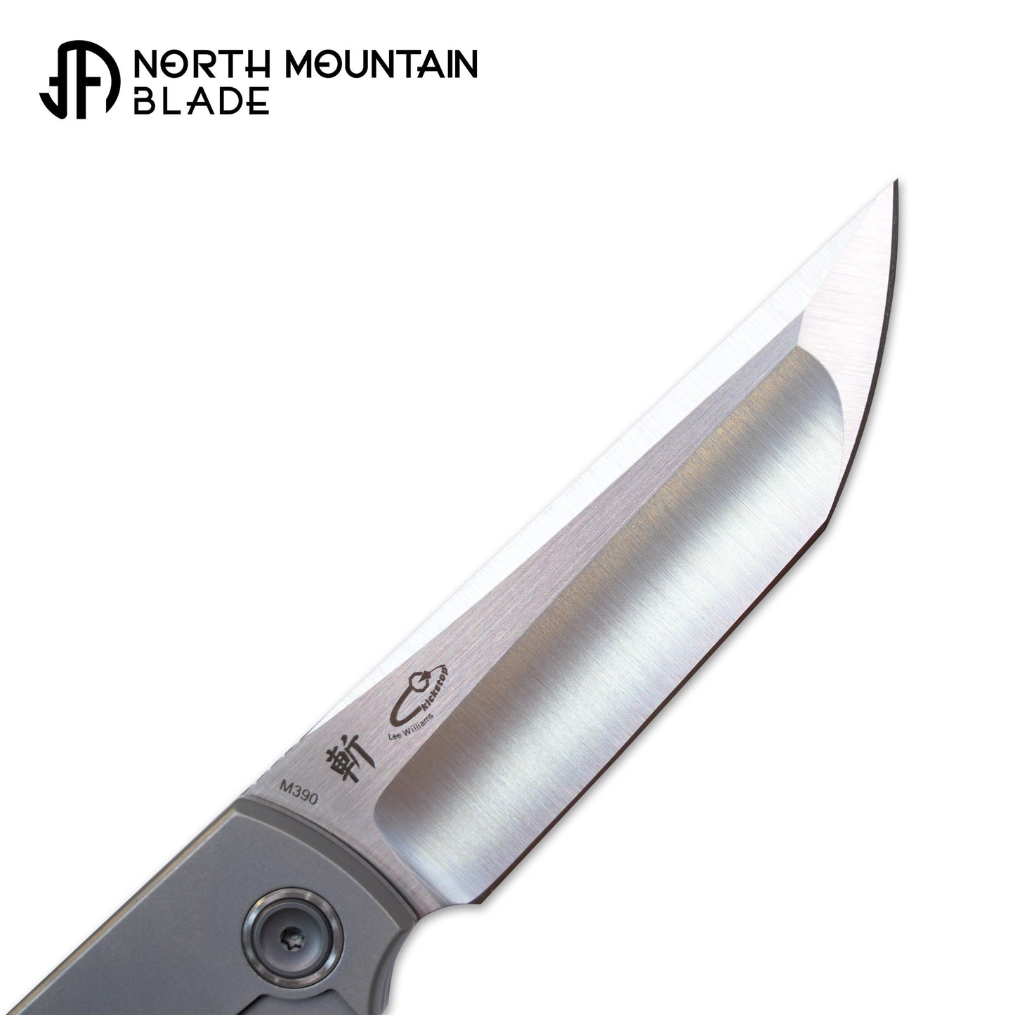 M390 Hand polishing Version KICKSTOP Titanium alloy handle