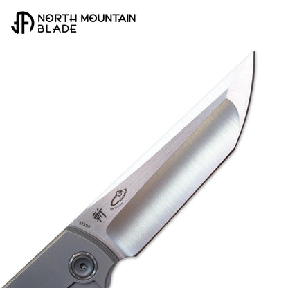 M390 Hand polishing Version KICKSTOP Titanium alloy handle
