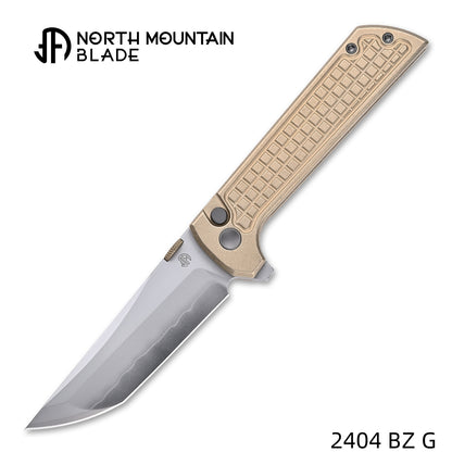 2404-BZ-G and Plates Aluminum bronze Tanto CNC Exclusive SLD-Magic