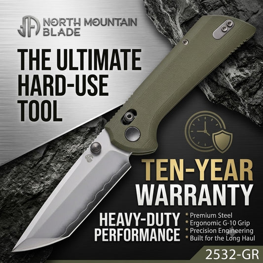 2532-GR Ten-year warranty, heavy-duty