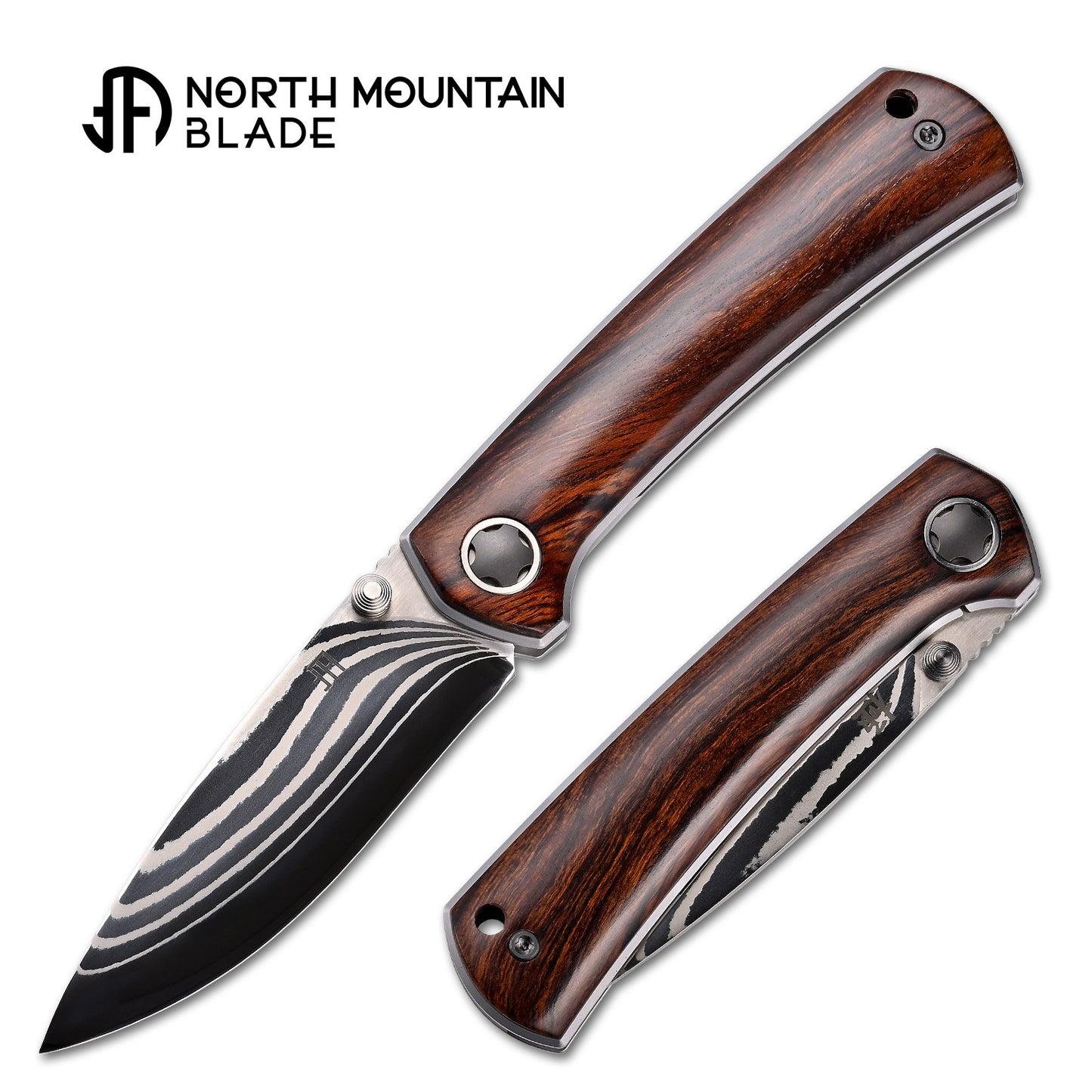 2528-IW new "Ultra" Desert Ironwood Modern Mini Pocket Knife Quick-Open Design