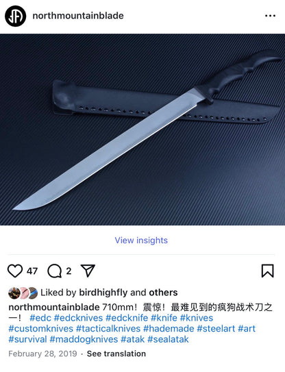 Lucky Dog 2524-3V steel Chrome coating Hand polished Titanium alloy frame G10 handle Tactical folding knife