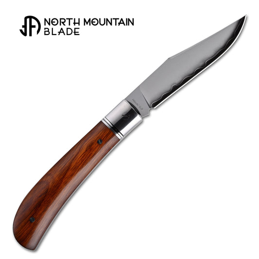 2531-WD Thin Classic Lanny Gentleman Pocket Knife Desert Ironwood Handle