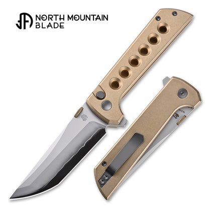 2404-BZ-H and Plates Aluminum bronze Tanto CNC Exclusive SLD-Magic