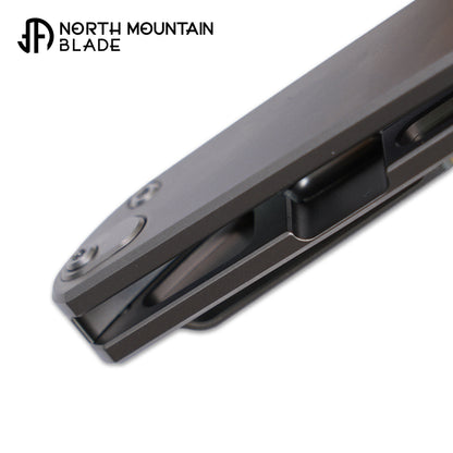 Element, M390 blade, Titanium handle, titanium clip,