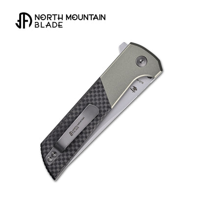 2407-GRCF Anodized aluminum alloy handle Carbon Fiber