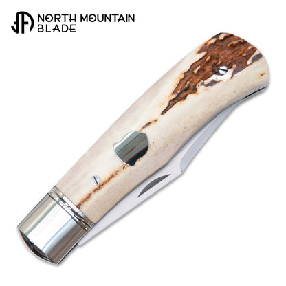 Lanny Plus 2527-ATL Classic Lanny Gentleman Pocket Knife Antlers
