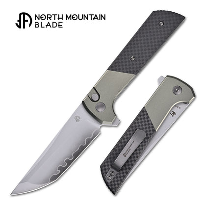 2407-GRCF Anodized aluminum alloy handle Carbon Fiber