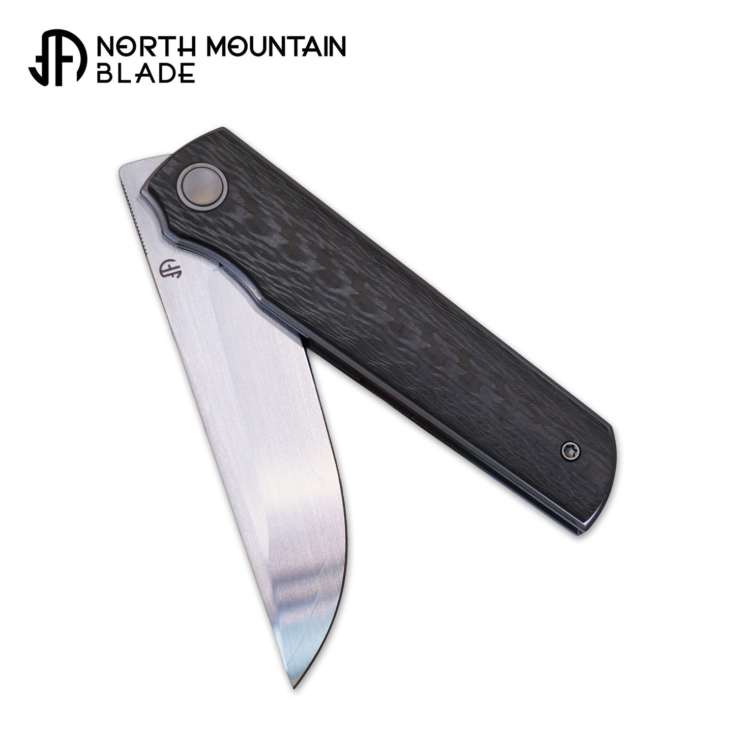 2412-CFCP Clip Point Hand-brushed finish