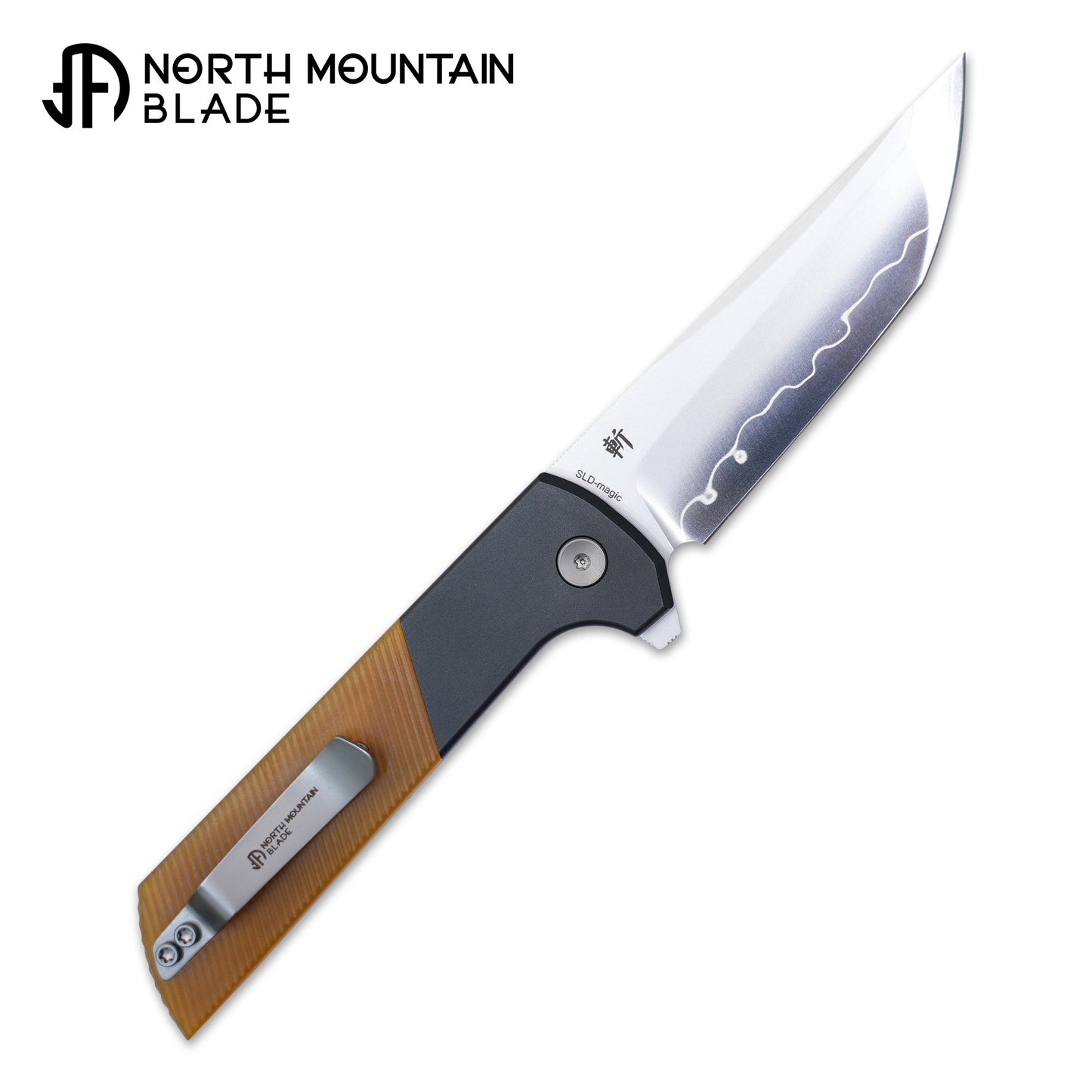 2407-PEI-ST Anodized aluminum alloy handle Amber PEI Anti-slip pattern