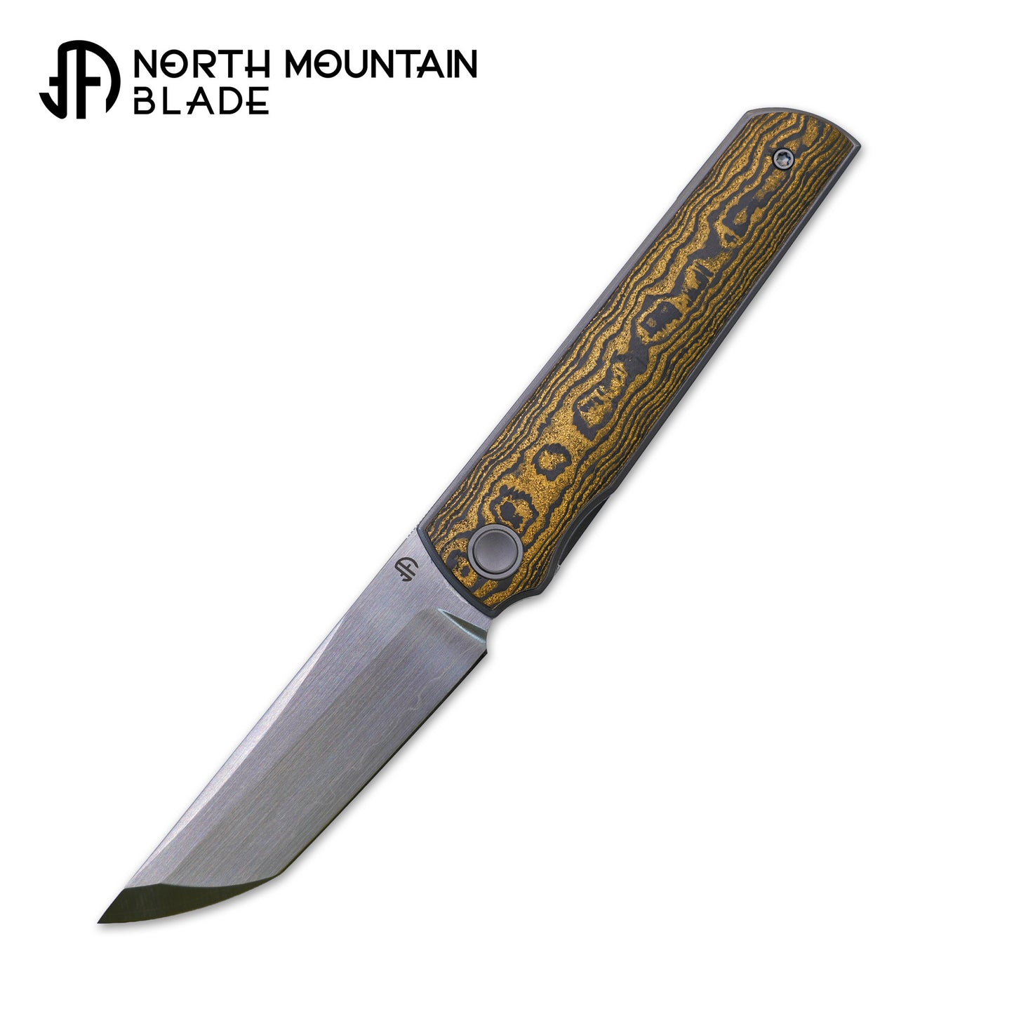 2412-GDCF Tanto Hand-brushed finish