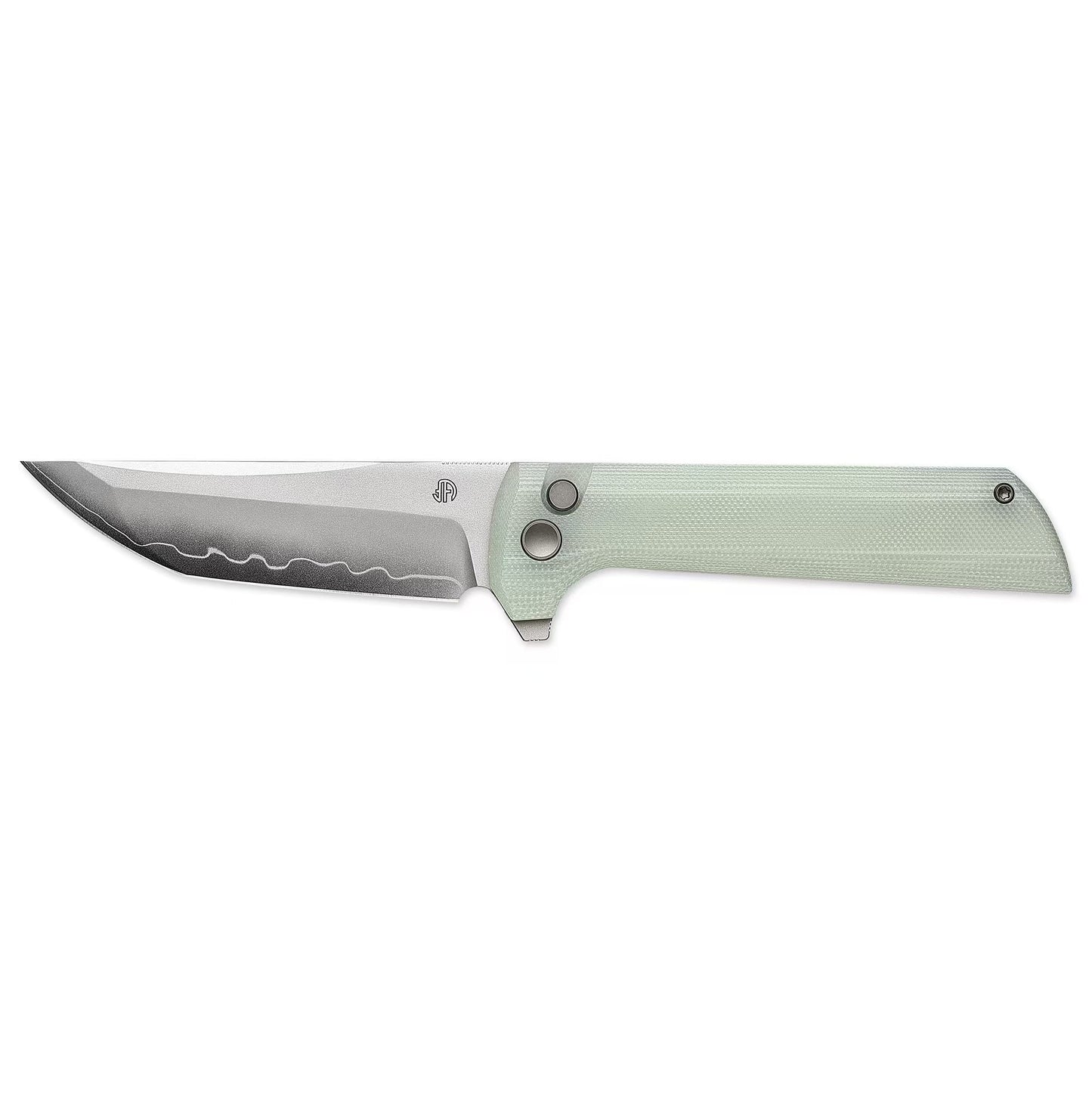 【Chop 2】 Jade G10 Real SAN MAI SLD-Magic Japanese TANTO style tactical folding knife