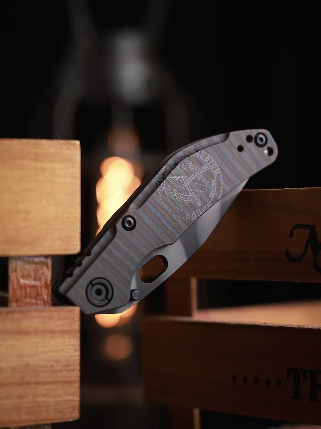 Tiger Stripe – BBNM NorthMountainBlade 2521 Bowie