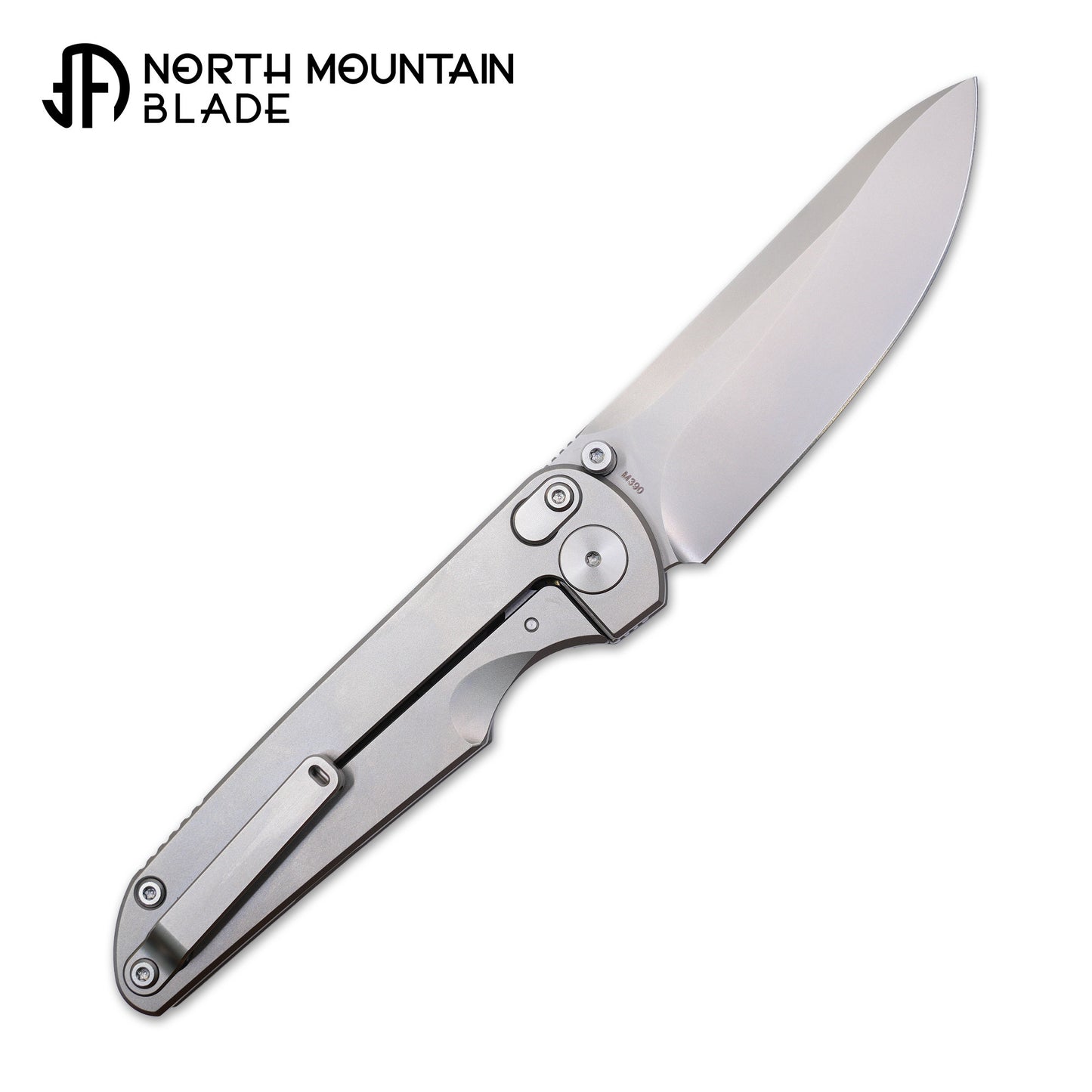 Element, M390 blade, Titanium handle, titanium clip,