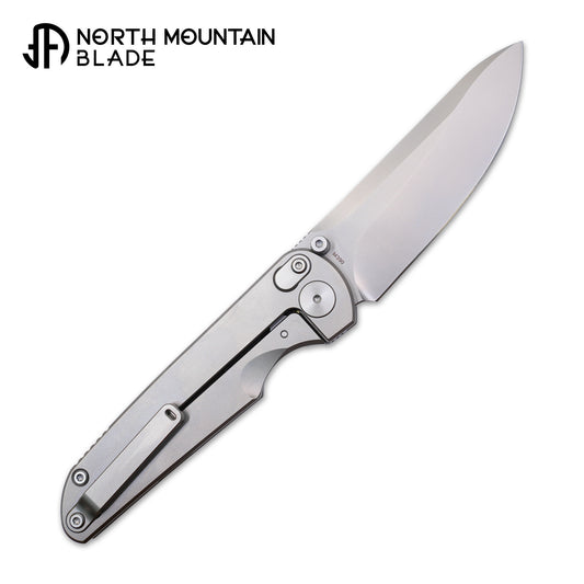 Element, M390 blade, Titanium handle, titanium clip,