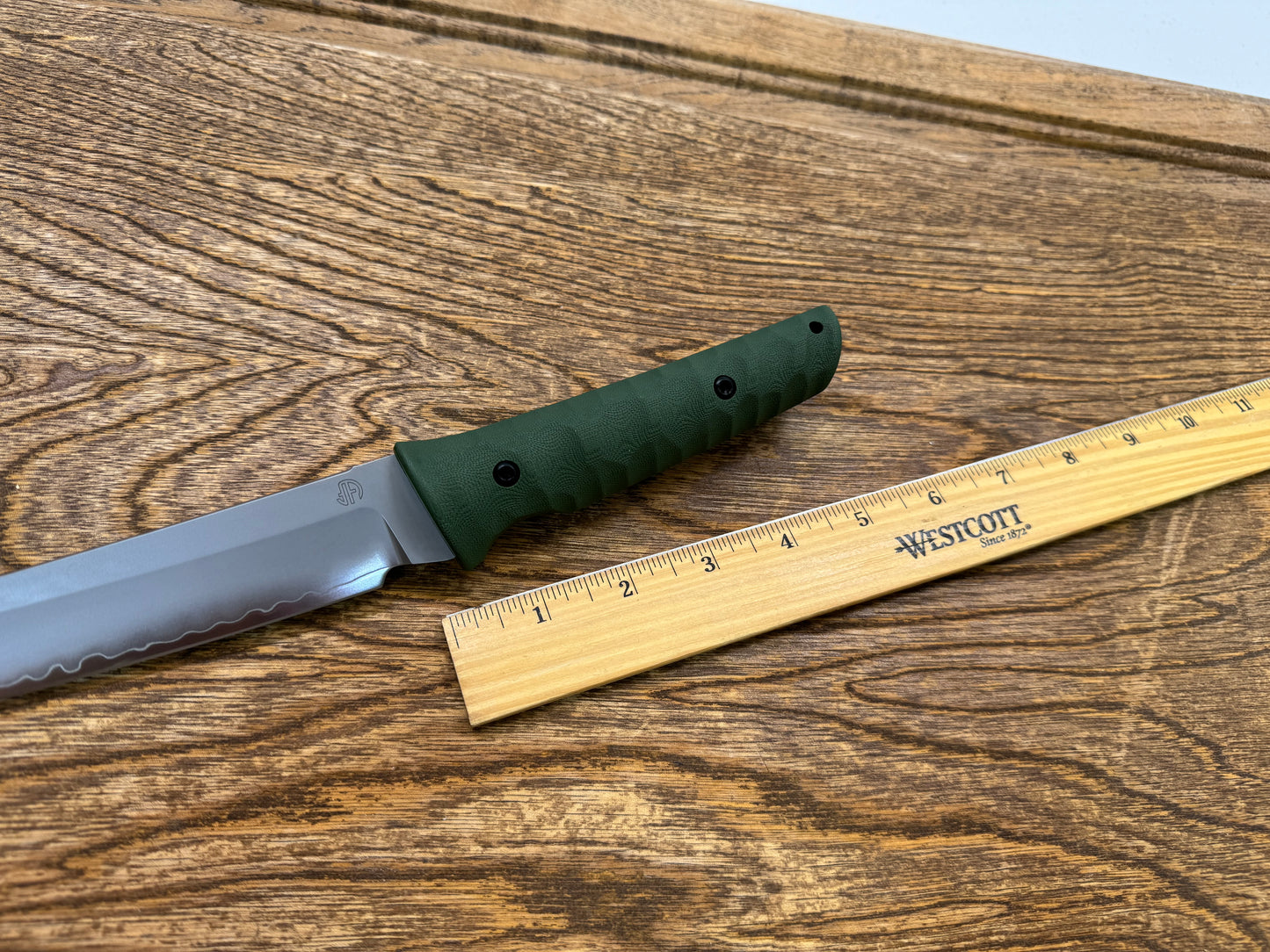 The Chop Plus 15inch Classic Japan Tanto tactical knife SLD-Magic green G10