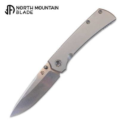 new "Ultra" Titanium handle Pocket Knife Quick-Open Design