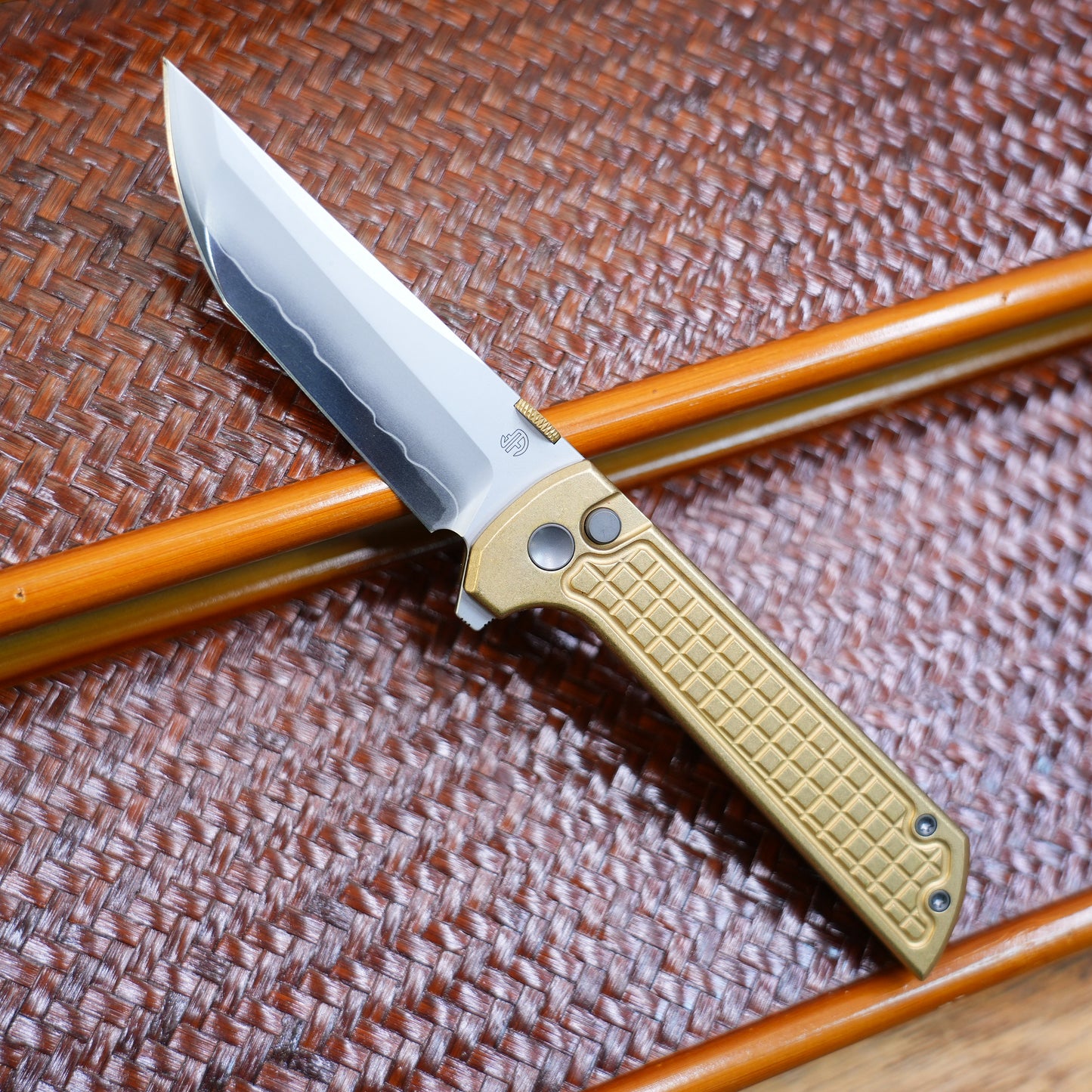 2404-BZ-G and Plates Aluminum bronze Tanto CNC Exclusive SLD-Magic