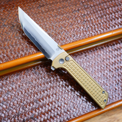 2404-BZ-G and Plates Aluminum bronze Tanto CNC Exclusive SLD-Magic