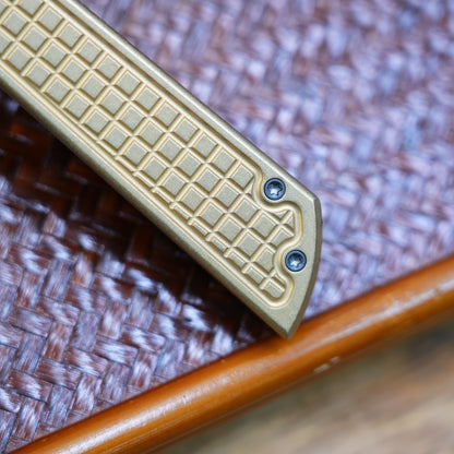 2404-BZ-G and Plates Aluminum bronze Tanto CNC Exclusive SLD-Magic