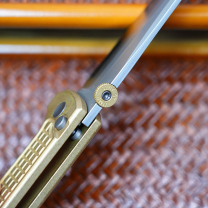 2404-BZ-G and Plates Aluminum bronze Tanto CNC Exclusive SLD-Magic