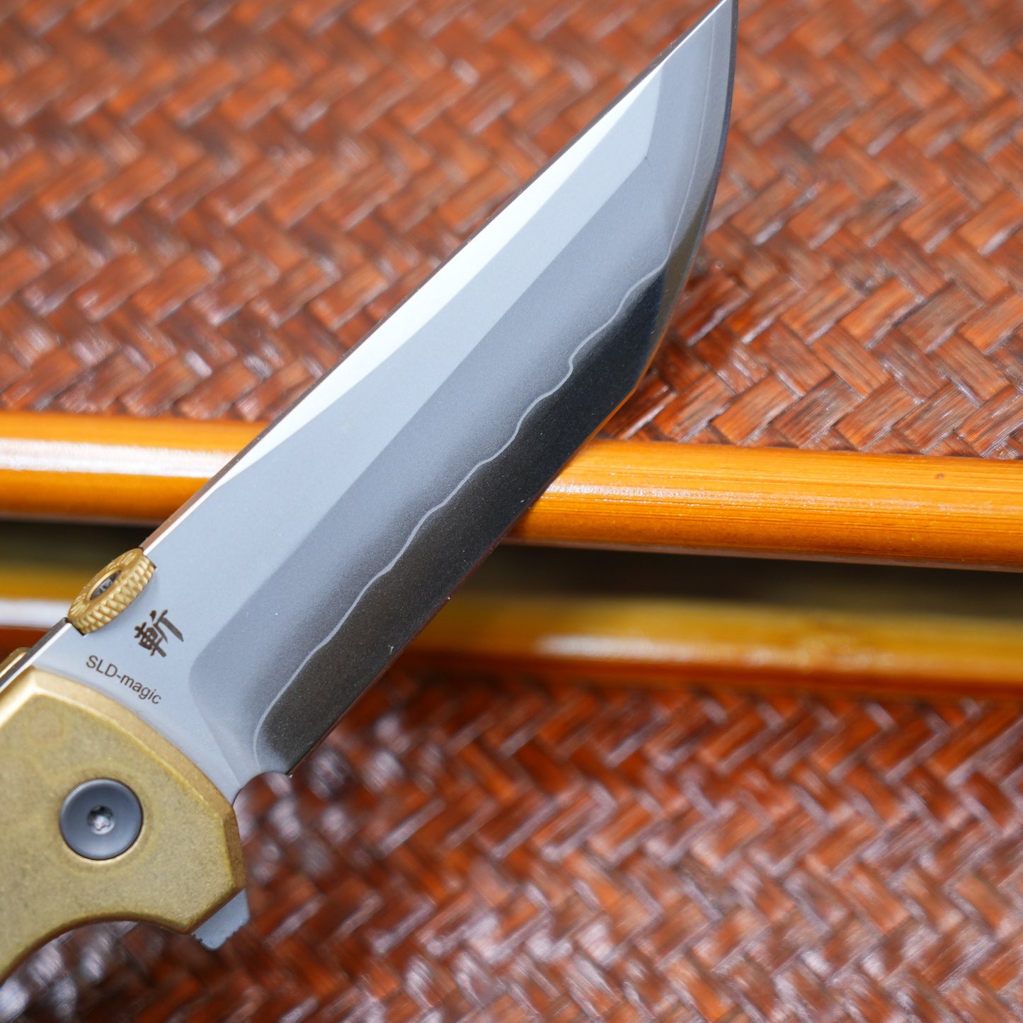 2404-BZ-G and Plates Aluminum bronze Tanto CNC Exclusive SLD-Magic