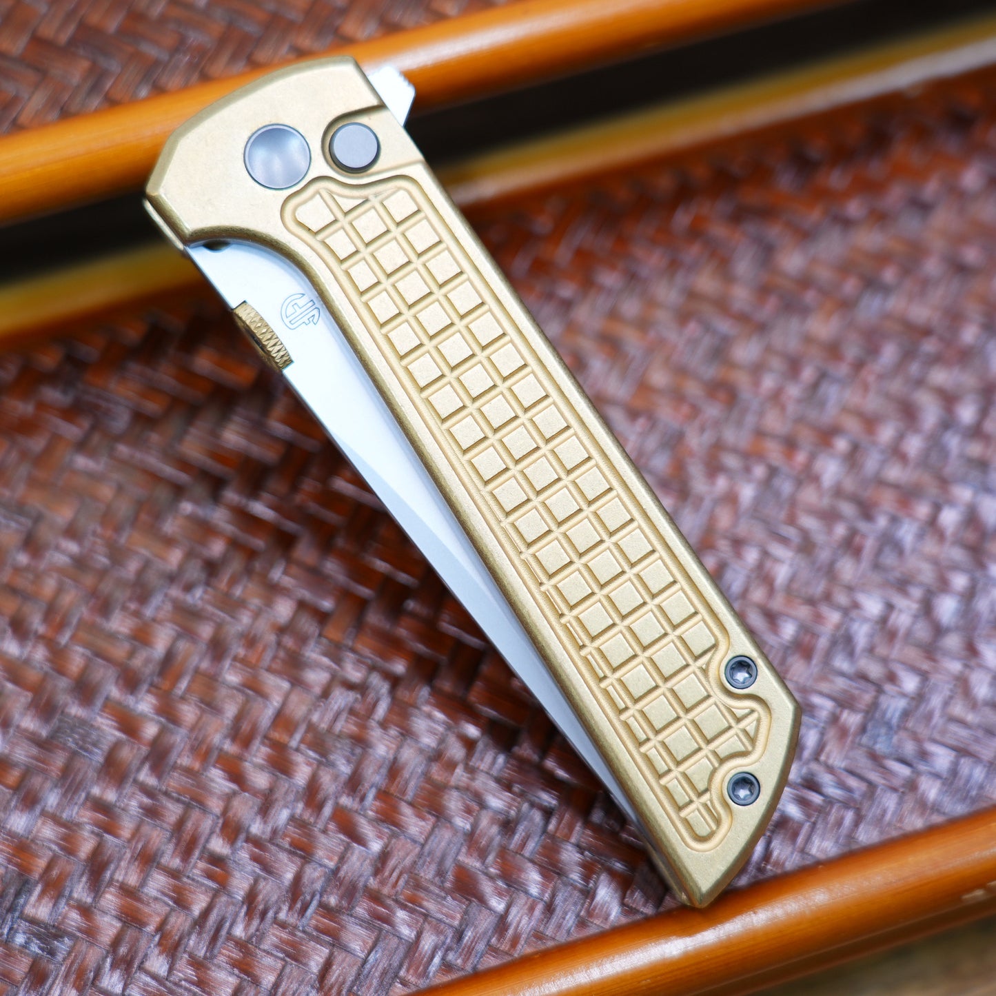 2404-BZ-G and Plates Aluminum bronze Tanto CNC Exclusive SLD-Magic