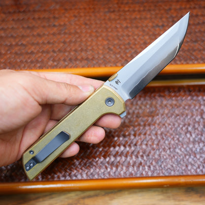 2404-BZ-G and Plates Aluminum bronze Tanto CNC Exclusive SLD-Magic