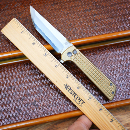 2404-BZ-G and Plates Aluminum bronze Tanto CNC Exclusive SLD-Magic