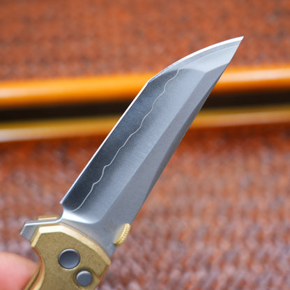 2404-BZ-H and Plates Aluminum bronze Tanto CNC Exclusive SLD-Magic