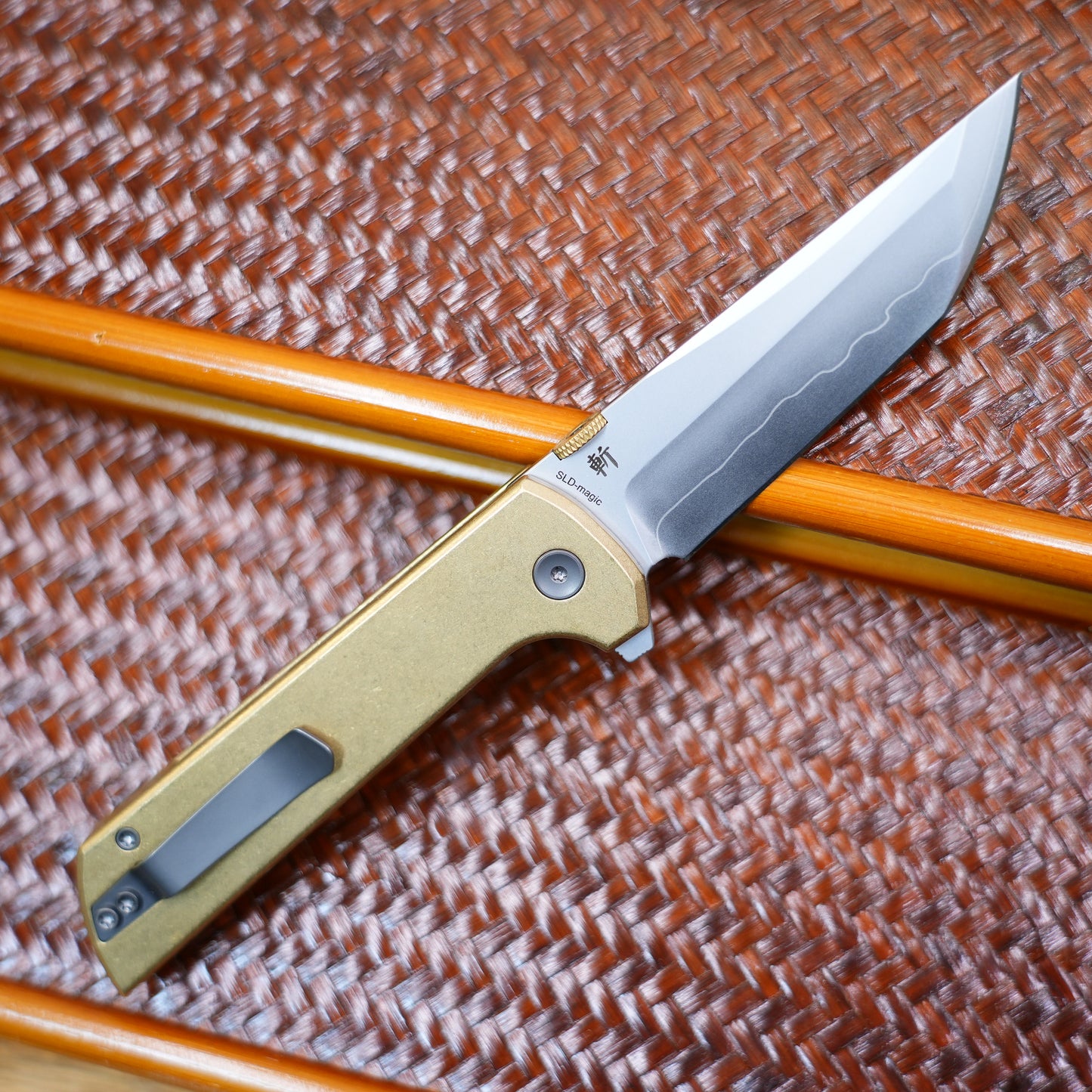 2404-BZ-H and Plates Aluminum bronze Tanto CNC Exclusive SLD-Magic