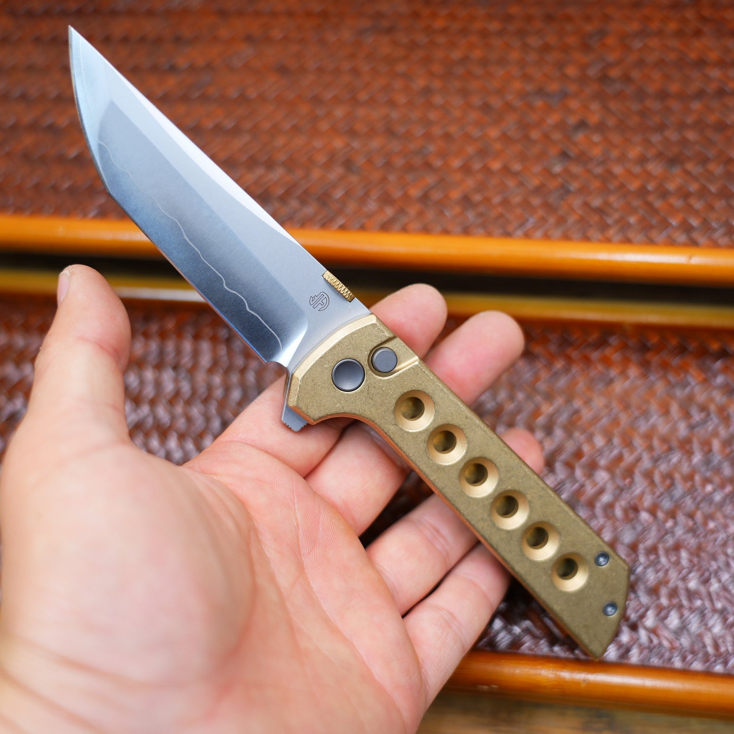 2404-BZ-H and Plates Aluminum bronze Tanto CNC Exclusive SLD-Magic