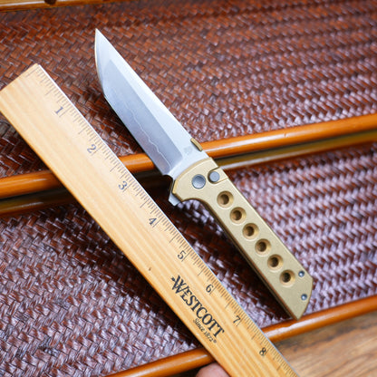 2404-BZ-H and Plates Aluminum bronze Tanto CNC Exclusive SLD-Magic