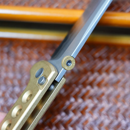 2404-BZ-H and Plates Aluminum bronze Tanto CNC Exclusive SLD-Magic