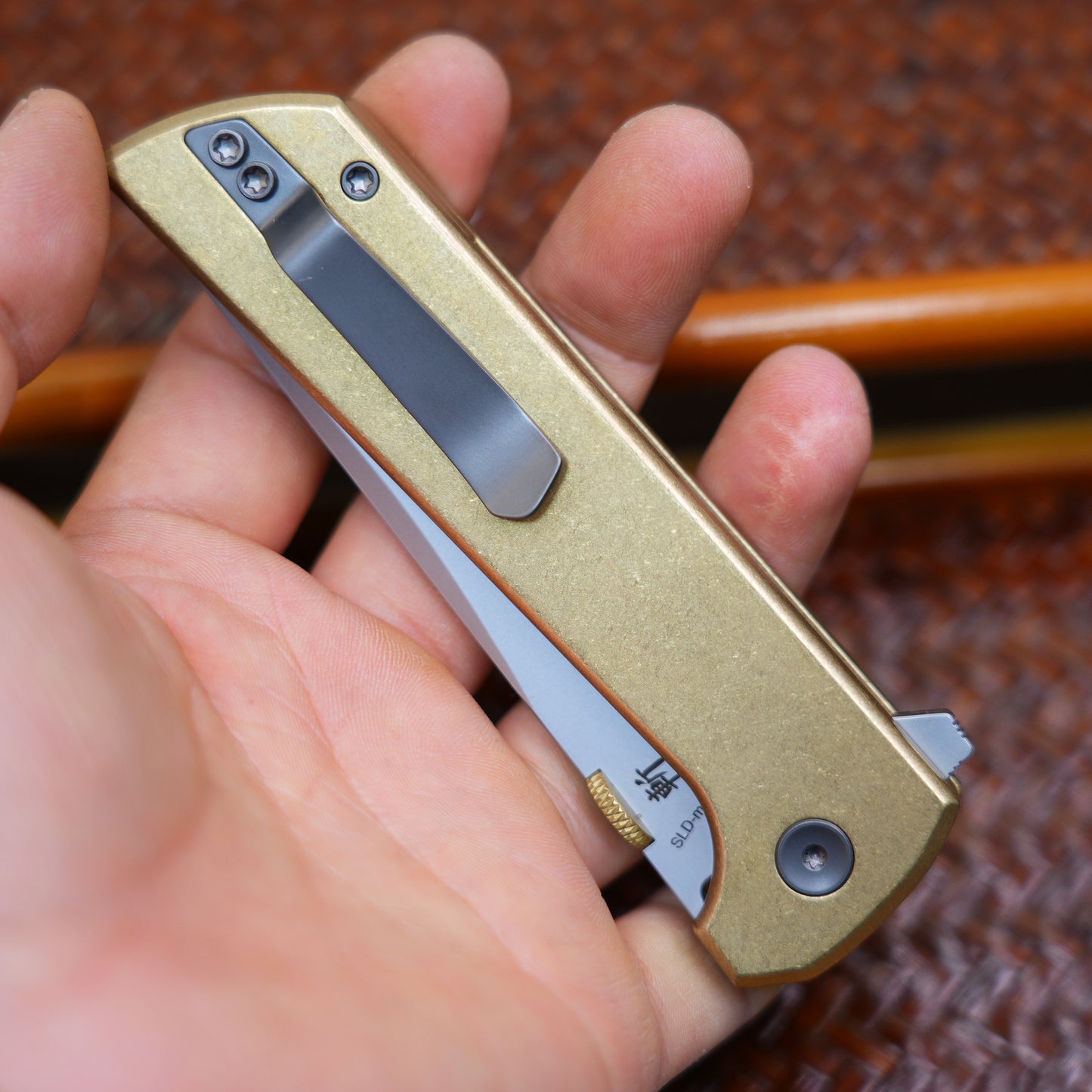 2404-BZ-H and Plates Aluminum bronze Tanto CNC Exclusive SLD-Magic