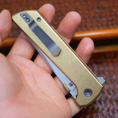 2404-BZ-H and Plates Aluminum bronze Tanto CNC Exclusive SLD-Magic