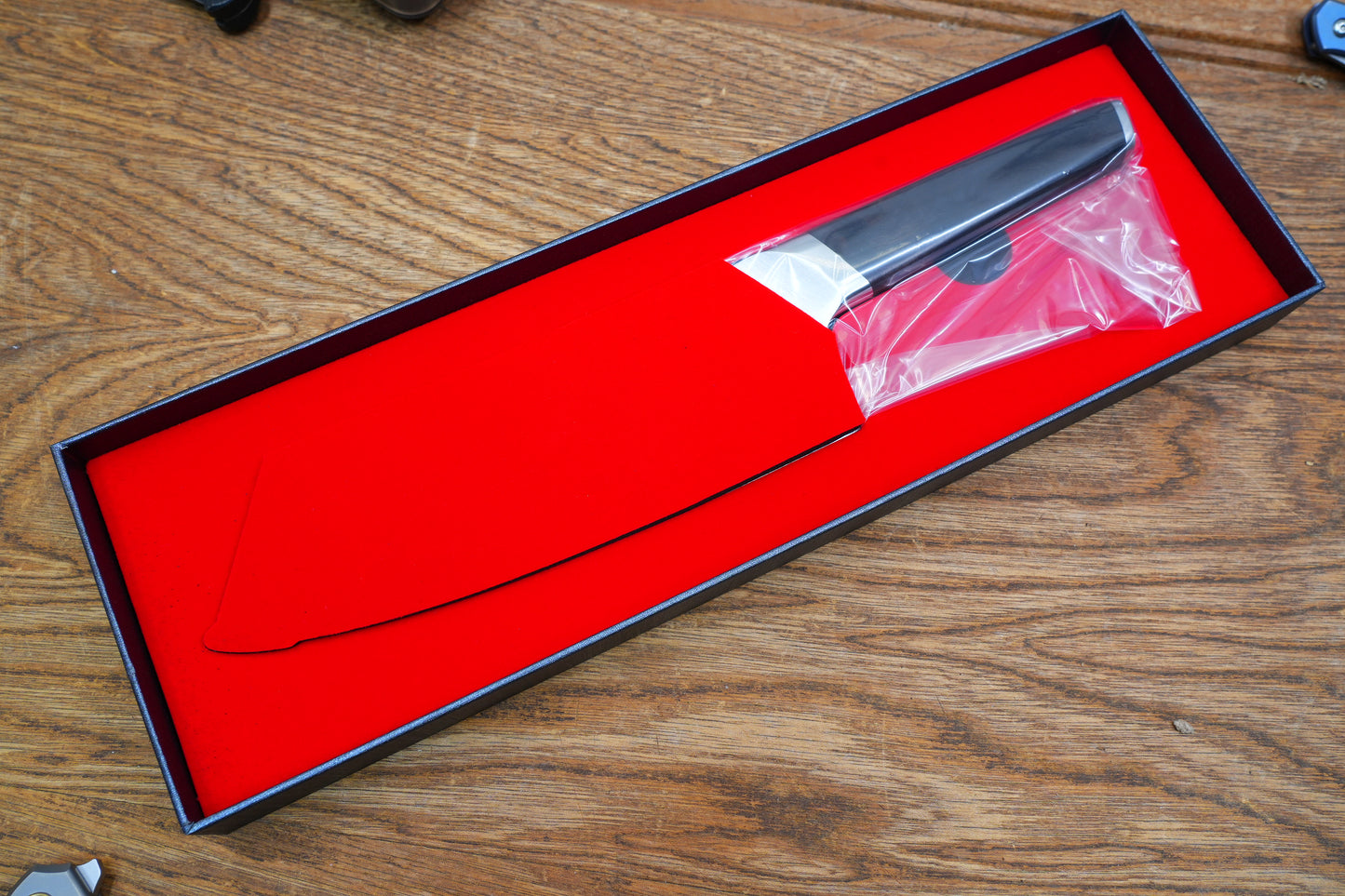 8-Inch Precision Slicing Knife – German DIN 1.4116 Steel with Premium Solid Wood Handle