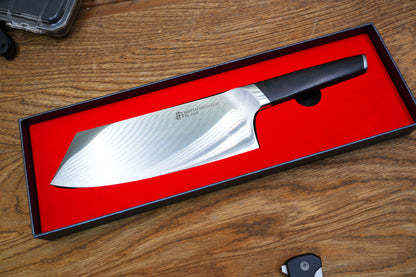 8-Inch Precision Slicing Knife – German DIN 1.4116 Steel with Premium Solid Wood Handle