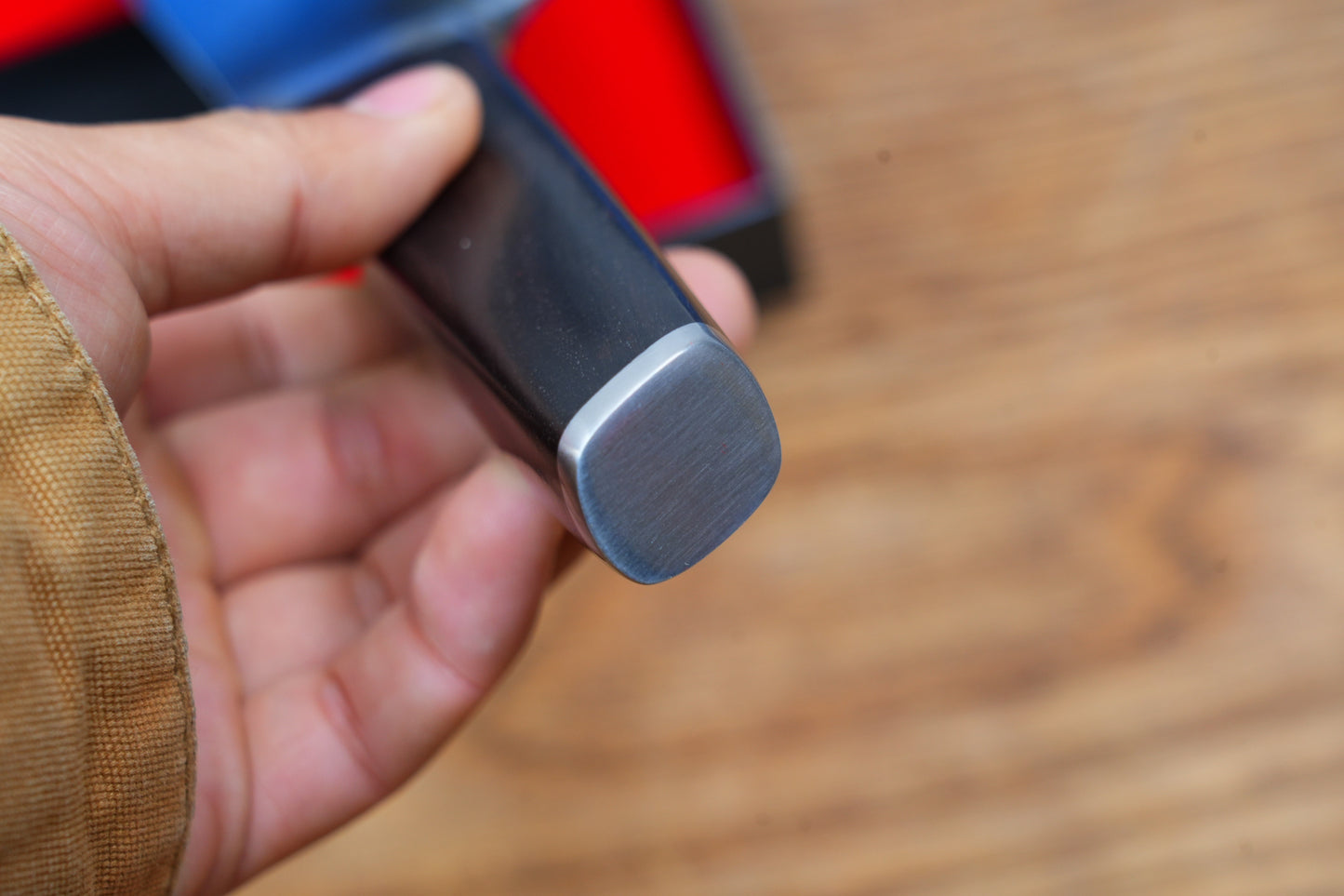 8-Inch Precision Slicing Knife – German DIN 1.4116 Steel with Premium Solid Wood Handle