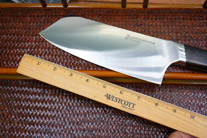 8-Inch Precision Slicing Knife – German DIN 1.4116 Steel with Premium Solid Wood Handle